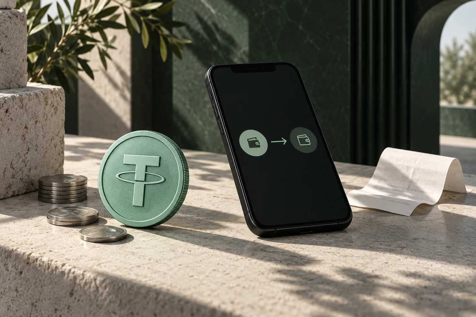USDT transfers without buying another token for gas